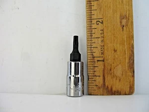 Craftsman 42615, 1/4" Drive Tamper Proof Torx Bit Socket T15 - Brand New - Picture 1 of 4