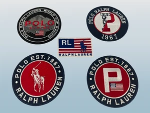 5 PK Polo Ralph Lauren Patch Iron-On/Sew-On Embroidered - Picture 1 of 1