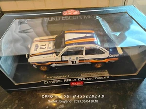 Sunstar Ford Escort RS 1800 1/18 Rally acropolis 1980 A Vatanen/D.Richards MIB - Picture 1 of 2