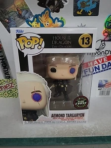 Funko Pop! GoT Aemond Targaryen #13 (Glow Chase) Vinyl Figure W/protector - Picture 1 of 8