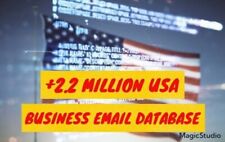 +2.2 Million USA Business Email Database, from All States, Fast delivery