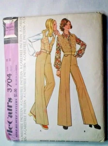 Pantaloni e gilet donna McCalls 3074 modello cucito taglia 16 nuovi - Foto 1 di 3