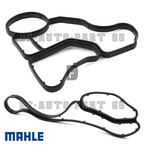 MAHLE Oil Filter Housing Gasket&Cooler Seal 11428637820 +11428637821 For BMW - Picture 1 of 5