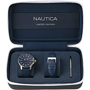 Nautica Icebreaker Cup Trendy Limited Edition Men's Automatic Sport Watch NEW - Picture 1 of 8