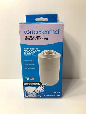 Water Sentinel Refrigerator Replacement Water Filter WSA-1 For Amana Sealed NEW - Image 1 of 4