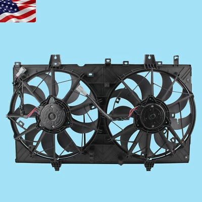 For 2014 2015 2016-2018 Nissan Rogue 2.5L Radiator AC Condenser Cooling Fan - Изображение 1 из 4