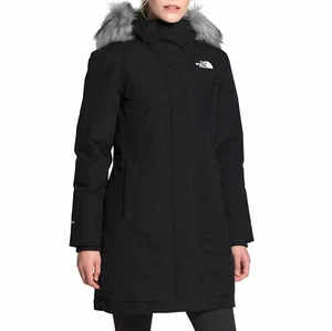 The North Face Arctic Parka Black 550 Coat Womens Small (S) - Picture 1 of 8