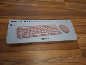 Logitech Pebble 2 Combo K380 Keyboard & M350S Mouse Pink 10–30% OFF – QUICK SALE - Picture 1 of 4