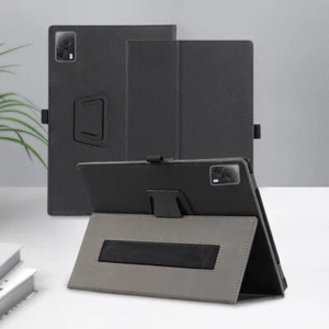 For Tabwee W90 Hand-Held Leather Tablet Case with Rack Tablet Protect Case - Photo 1/11