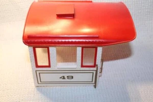 BACHMANN G SCALE ENGINE CAB  FOR 4-6-0 (WHITE/ RED) - Picture 1 of 3