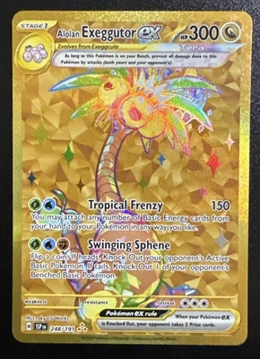 Alolan Exeggutor ex 248/191 Sv08: Surging Sparks Holo Near Mint/Mint - Image 1 of 4