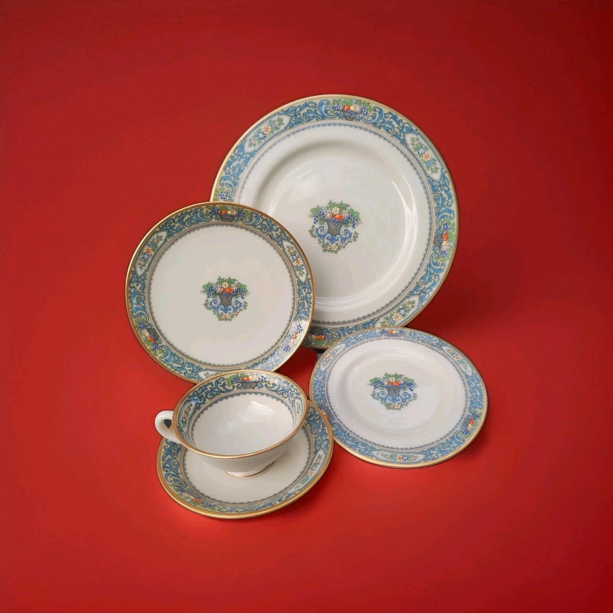 陶瓷复古原始1940 年后中国风盘子| eBay