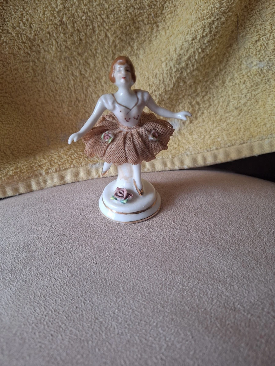 陶器バレリーナ バレリーナ像 陶器製 ピンク COSMOS陶器人形 - メルカリ