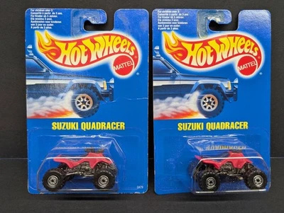 Tarjeta azul Hot Wheels International Suzuki Quadracer, 2 disponibles Foto 1 de 2