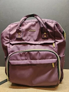 LOVEVOOK 18” Laptop Backpack for Women, Purple fashion travel work backpack - Bild 1 von 14