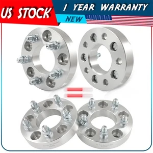 4 Pcs 1.25" 5x120 to 5x4.5" M14x1.5 Wheel Adapters 74mm For Acura TL 2009-2014 - Picture 1 of 10