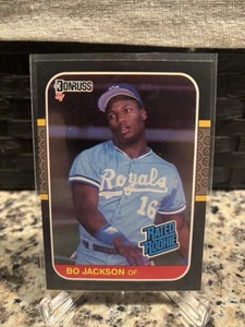 1987 Donruss - Rated Rookie Bo Jackson #35 (RC) - Picture 1 of 2