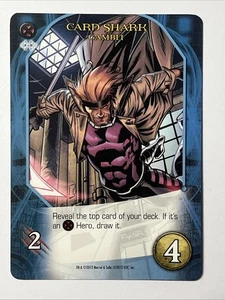 GAMBIT CARD SHARK Upper Deck Marvel Legendary - Picture 1 of 2