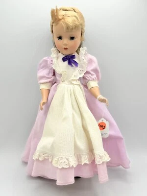 * M MADAME ALEXANDER КУКЛА 14» ВИНТАЖНЫЙ МАЛЕНЬКИЙ ЖЕНЩИН ЖЕСТКИЙ ПЛАСТИКОВЫЙ MEG - Изображение 1 из 4