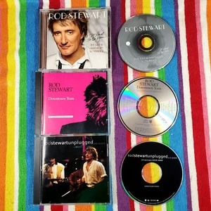 Rod Stewart It Had to Be You Downtown Train Unplugged CD LOT Clean Discs - Picture 1 of 2