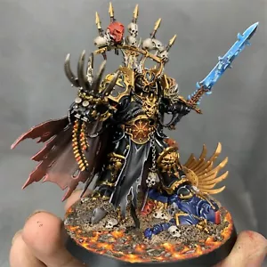 Chaos Space Marines Abaddon The Despoiler Warhammer 40K Painted Games Workshop - Foto 1 di 8