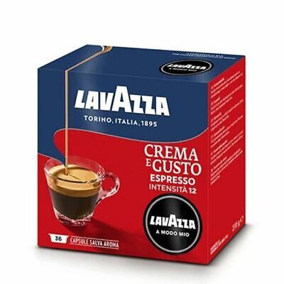 108 (3x36) CAPSULE CAFFE' LAVAZZA A MODO MIO CREMA E GUSTO ESPRESSO IN OFFERTA • 22.70€