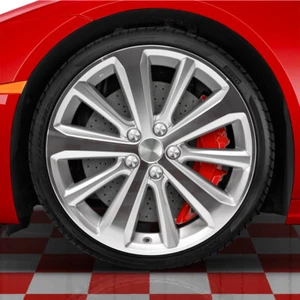 19x7.5 Wheel for 2008-2013 Highlander – Machined/Silver 10 Spoke OEM Replacement - Picture 1 of 4