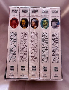 NEW & SEALED Sister Wendys Story of Painting  (VHS, 1997, 5-Tape Set) Joy PBS - Bild 1 von 5