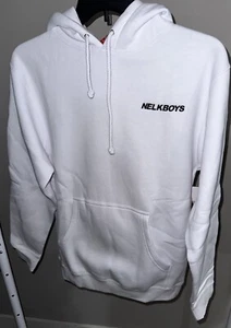 Sudadera con Capucha Blanca Nelk Niños Envío Completo Negra Bordada Para Hombres Pequeña SUAVE - Imagen 1 de 9