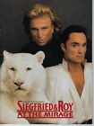 1994 Siegfried and Roy At The Mirage Souvenir Program Las Vegas White Tiger 