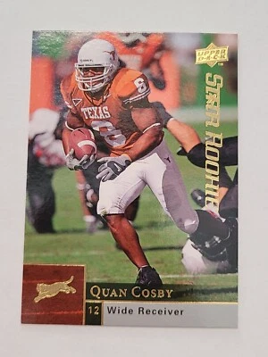 2009 Upper Deck #267 Quan Cosby RC Texas Longhorns Cincinnati Bengals - Image 1 of 2