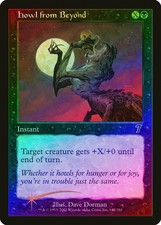 Howl from Beyond FOIL 7th Edition HEAVILY PLD Black Common MAGIC CARD ABUGames