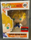 DRAGON BALL Z SUPER SAIYAN VEGITO FUNKO POP 491 AAA ANIME EXCLUSIVE