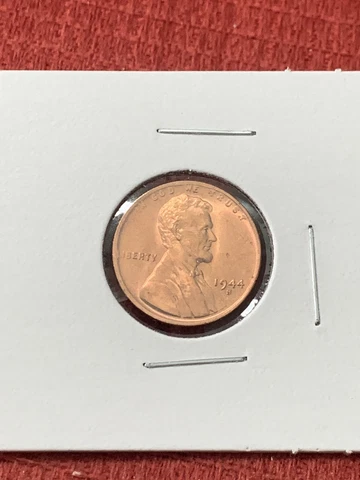 1944 S LINCOLN CENT RED BU Free Shipping Cover