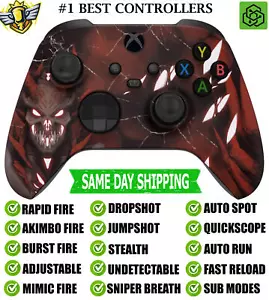 Controlador Modded Demon Glow Silent Modz Rapid Fire para Xbox Series X/S One PC - Imagen 1 de 1