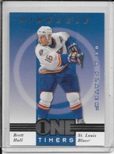 1997-98 Pinnacle Be A Player Brett Hull One Timers # 6