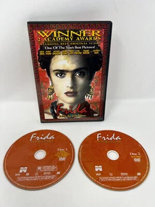FRIDA Salma Hayek 2 Disk DVD Set 2002 Miramax Films - Picture 1 of 6