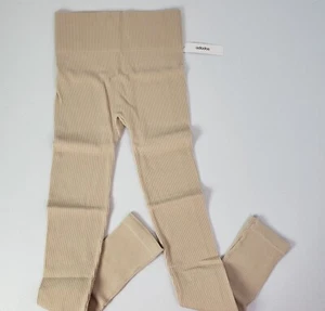 New ODODOS Women's Corduroy Yoga Pants Gym Workout Pants Beige 7109 M/L - Picture 1 of 6