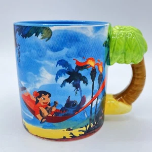Lilo & Stitch Stitch Sitting 3D Ceramic Mug With Tail Handle Coffee Disney Movie - Picture 1 of 13