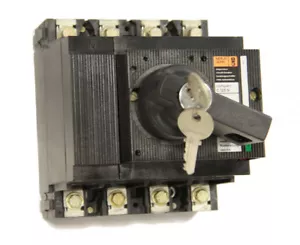 Merlin Gerin C125N Key Operated Circuit Breaker 4 Pole 125A 660V C125N125 - Picture 1 of 5