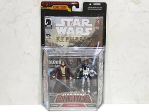 Star Wars Comic Packs Republic #55 OBI-WAN KENOBI & ARC TROOPER Hasbro 2006 NiB - Picture 1 of 5