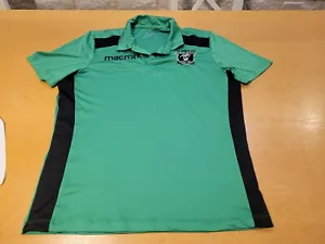 Macron Glentoran Celtic Cork Shirt TRIKOT JERSY CAMISETA MAGLIA size M - Picture 1 of 3