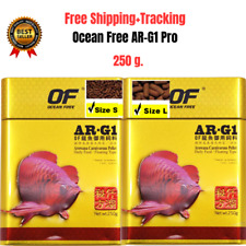 Ocean Free AR-G1 OF Arowana Carnivorous Pellets Aquarium Fish Food size S&L 250g