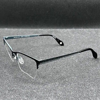 FYSH 3587 Eyeglasses **FRAME ONLY** Teal/Black 55-18-145 Urban - Used - Image 1 of 4