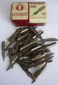 Macniven & Cameron Waverley Dip Pen Nibs Tin With Nibs - Picture 1 of 16