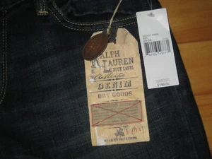 Ralph Lauren Blue Label Manison 888 Light Distressed Damenjeans Größe 29 x 34 198 $ - Bild 1 von 12