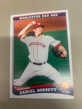 Daniel Gossett 2021 Worcester Red Sox Team Card