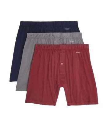 NUEVO CON ETIQUETAS 2(x)ist. Pack de 3 para hombre. Boxer de punto Pima. Blazer azul marino/Tawnyport/Jet. Precio de venta sugerido por el fabricante 59,00 USD Foto 1 de 4