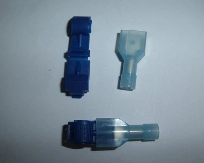 (50) Metra T-Tap/Male Insulated Connector Wire Terminals Quick Disconnect Combo - Image 1 of 4
