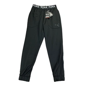Puma Mens Power Fleece Drawstring Jogger Sweatpants Black S - Picture 1 of 4